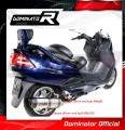 wydech tłumik DOMINATOR HP1 pasujący do motocykla Suzuki BURGMAN 400 1998 - 2002 4
