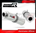 wydech tłumik DOMINATOR Okrągły pasujący do motocykla Kawasaki ZX7R 1996 - 2003