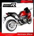 exhaust muffler DOMINATOR ROUND fits to Honda VFR 1200 F 2010  2018 3