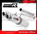 exhaust muffler DOMINATOR ROUND fits to Honda VTR 1000F Firestorm 2002  2006 2