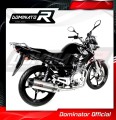 complete exhaust system with muffler DOMINATOR Full System HP1 fits to Yamaha YBR 125 2009  2018 3