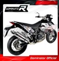 exhaust muffler DOMINATOR oval fits the motorcycle KTM 690 SM SUPERMOTO  3