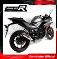 exhaust muffler DOMINATOR GP1 fits to Yamaha YZF R3 2015  2018 3