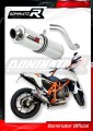 exhaust muffler DOMINATOR ROUND fits the motorcycle KTM 690 Duke 2012   2018