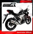 teljes kipufogórendszer DOMINATOR Full System HP1 dobbal, Suzuki GSX S 125 2017 - 2019 motorkerékpárhoz 3