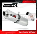 exhaust muffler DOMINATOR OV fits to Yamaha YBR 250  2