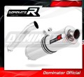 DOMINATOR kerek kipufogó dob, amely illeszkedik a Yamaha XT 660 Z TENERE 2008 - 2016 motorkerékpárhoz 2