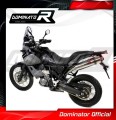 exhaust muffler DOMINATOR ROUND fits the motorcycle Yamaha XT 660 Z TENERE 2008   2016 3