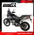 DOMINATOR Ovális kipufogó dob, amely illeszkedik a Yamaha XT 660 Z TENERE 2008 - 2016 motorkerékpárhoz 3