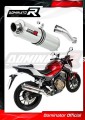 exhaust muffler DOMINATOR ROUND fits the motorcycle Honda CB 500 F 2016   2019