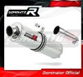 exhaust muffler DOMINATOR ROUND fits the motorcycle Derbi Terra Adventure 125 2008   2015 2