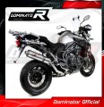 exhaust muffler DOMINATOR ROUND fits the motorcycle Triumph TIGER EXPLORER 1200 2012   2015 3