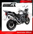 exhaust muffler DOMINATOR HP1 fits the motorcycle Triumph TIGER EXPLORER 1200 2012   2015 3