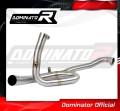 decat mid muffler DOMINATOR Mid Pipe fits the motorcycle DL 1000 V Strom 2017   2020