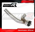 decat mid muffler DOMINATOR Mid Pipe fits the motorcycle GSXR 1000 K9 L0 L1 2009   2011 2