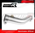 decat DOMINATOR középső kipufogódob Mid Pipe a ZX10R 2008 - 2010 motorkerékpárhoz 2