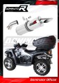 exhaust muffler DOMINATOR ROUND fits to Cf moto X8 Terralander 800 V Twin 2012  2016