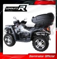 DOMINATOR kerek kipufogó dob a következő motorkerékpárhoz: Cf moto X8 Terralander 800 V Twin 2012 - 2016 2