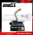 decat mid muffler DOMINATOR Mid Pipe fits the motorcycle ETV 1200 Caponord 2013   2016 5