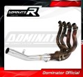 decat mid muffler DOMINATOR Mid Pipe fits the motorcycle Ninja H2 SX 2018   2020 5