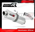 exhaust muffler DOMINATOR homologated road legal oval fits the motorcycle CB 600F HORNET 2007   2013