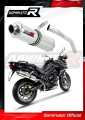 exhaust muffler DOMINATOR ROUND fits the motorcycle Triumph TIGER 800 XC XR 2011   2014 2