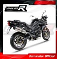 exhaust muffler DOMINATOR HP1 fits the motorcycle Triumph TIGER 800 XC XR 2011   2014 4