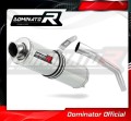exhaust muffler DOMINATOR ROUND fits the motorcycle Triumph TIGER 800 XC XR 2015   2017 3