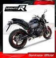 decat mid muffler DOMINATOR Mid Pipe fits the motorcycle CB 600F HORNET PC41 2007   2013 6