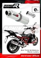 exhaust muffler DOMINATOR homologated road legal ROUND fits the motorcycle R1200RS 2015   2018