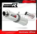 exhaust muffler DOMINATOR homologated road legal ROUND fits the motorcycle R1200RS 2015   2018 2