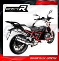DOMINATOR Homologizált Ovális kipufogó dob, amely illeszkedik a R1200RS 2015 - 2018 motorkerékpárhoz 3