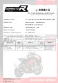 exhaust muffler DOMINATOR homologated road legal oval fits the motorcycle R1200RS 2015   2018 6