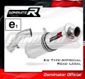 DOMINATOR Homologált ROUND kipufogó dob BMW R1200R 2006 - 2009 motorkerékpárhoz 2