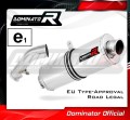 exhaust muffler DOMINATOR homologated road legal oval fits the motorcycle R1200ST 2004   2009