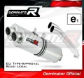 DOMINATOR Homologált Ovális kipufogó dob a DL 1000 V-STROM 2002 - 2012 motorkerékpárhoz