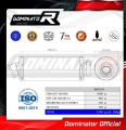 exhaust muffler DOMINATOR homologated road legal ROUND fits the motorcycle CBF 600 2008   2013 4