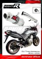 exhaust muffler DOMINATOR homologated road legal GP 1 fits the motorcycle CBF 600 2008   2013 3