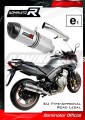 exhaust muffler DOMINATOR homologated road legal HP1 fits the motorcycle CBF 600 2008   2013 3