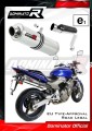 DOMINATOR Homologált ROUND kipufogó dob, illik a CB 600F HORNET 2003 - 2006 motorkerékpárhoz 3