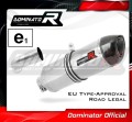 exhaust muffler DOMINATOR homologated road legal HP1 fits the motorcycle F800S 2006   2012