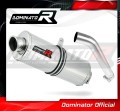 exhaust muffler DOMINATOR homologated road legal oval fits the motorcycle F850GS Adventure 2016   2020 2