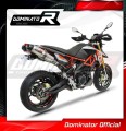 exhaust muffler DOMINATOR HP1 fits the motorcycle Aprilia DORSODURO 900 2017   2020 7