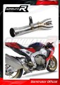 decat mid muffler DOMINATOR Mid Pipe fits the motorcycle CBR 1000RR 2017   2024