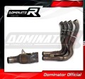 decat mid muffler DOMINATOR Mid Pipe fits the motorcycle CBR 1000RR 2017   2024 7