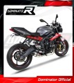 exhaust muffler DOMINATOR HP3 fits the motorcycle Triumph STREET TRIPLE 675 R / S / RS 2013   2016 3
