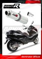 DOMINATOR kerek kipufogó dob Piaggio X10 125 2012 - 2016 motorkerékpárhoz