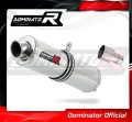 DOMINATOR kerek kipufogó dob Piaggio X10 125 2012 - 2016 motorkerékpárhoz 2