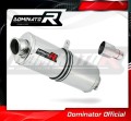 DOMINATOR Ovális kipufogó dob Piaggio X10 125 2012 - 2016 motorkerékpárhoz 2