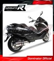 DOMINATOR Ovális kipufogó dob Piaggio X10 125 2012 - 2016 motorkerékpárhoz 3